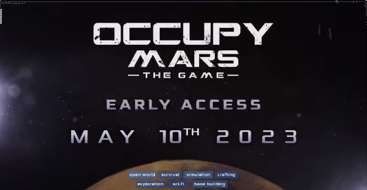 火星题材游戏《占领火星》抢先体验版5月10日发布