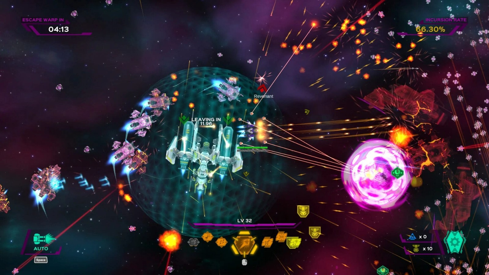 太空射击游戏《PhaigeX:超时空幸存者》面向PC公布