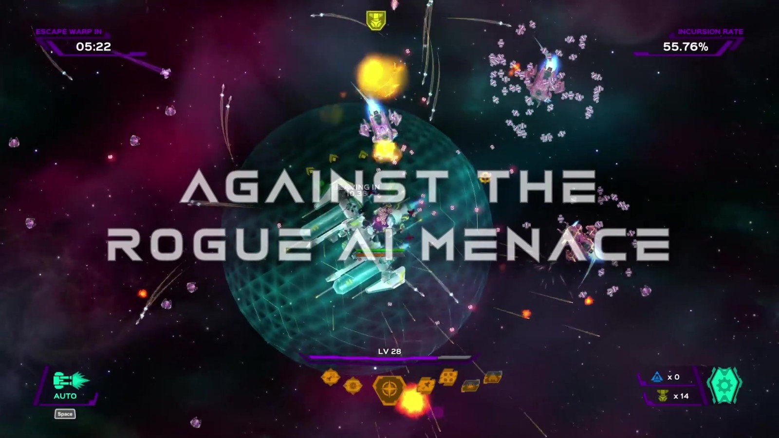 太空射击游戏《PhaigeX:超时空幸存者》面向PC公布